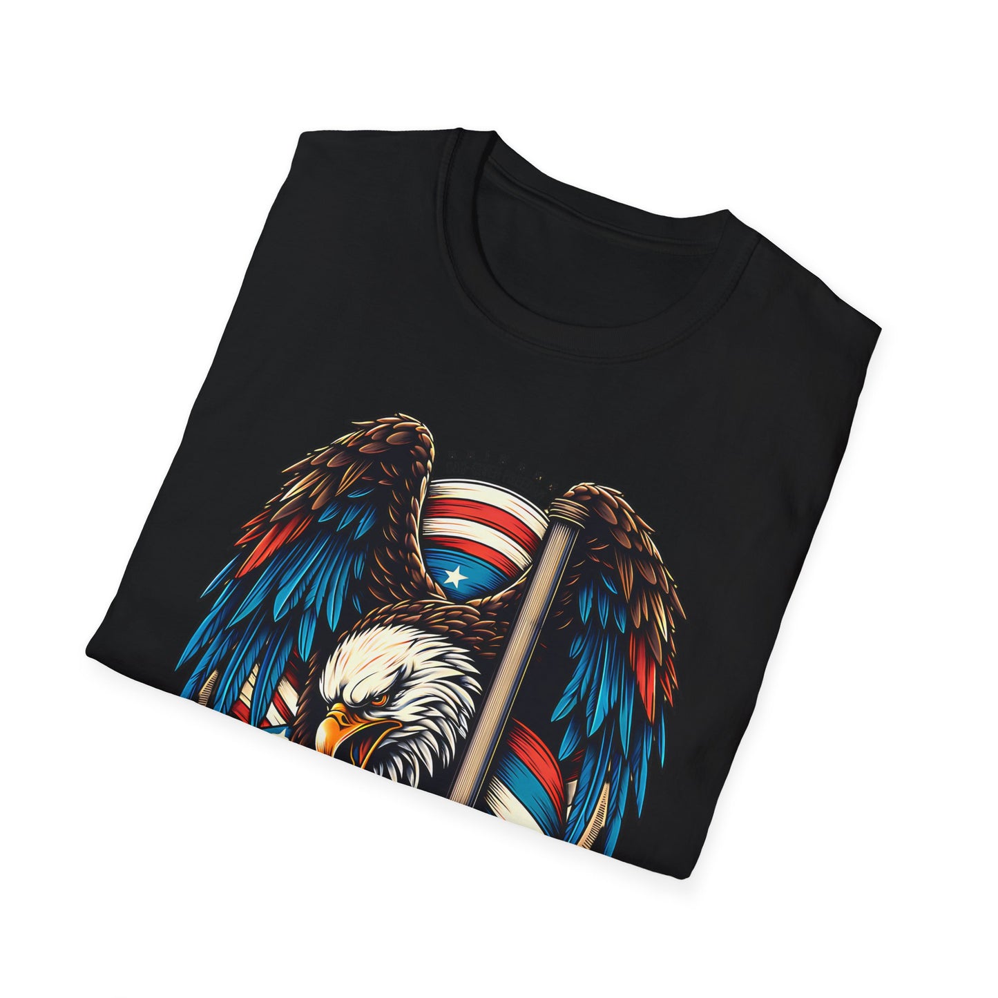 Patriotic Eagle Graphic Unisex T-Shirt