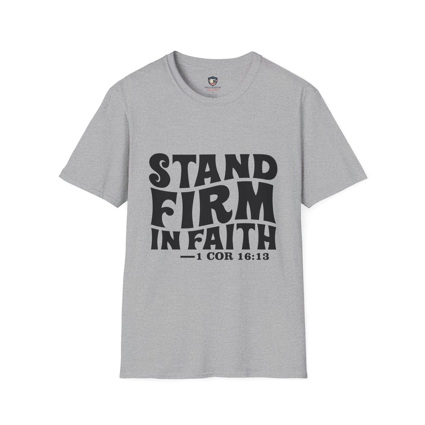 Stand Firm in Faith Unisex Softstyle T-Shirt