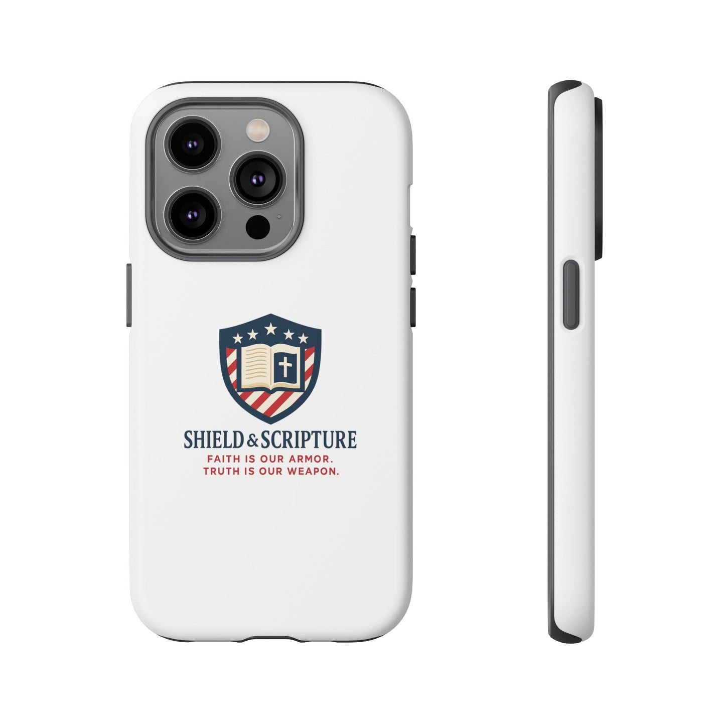 Shield & Scripture Phone Case