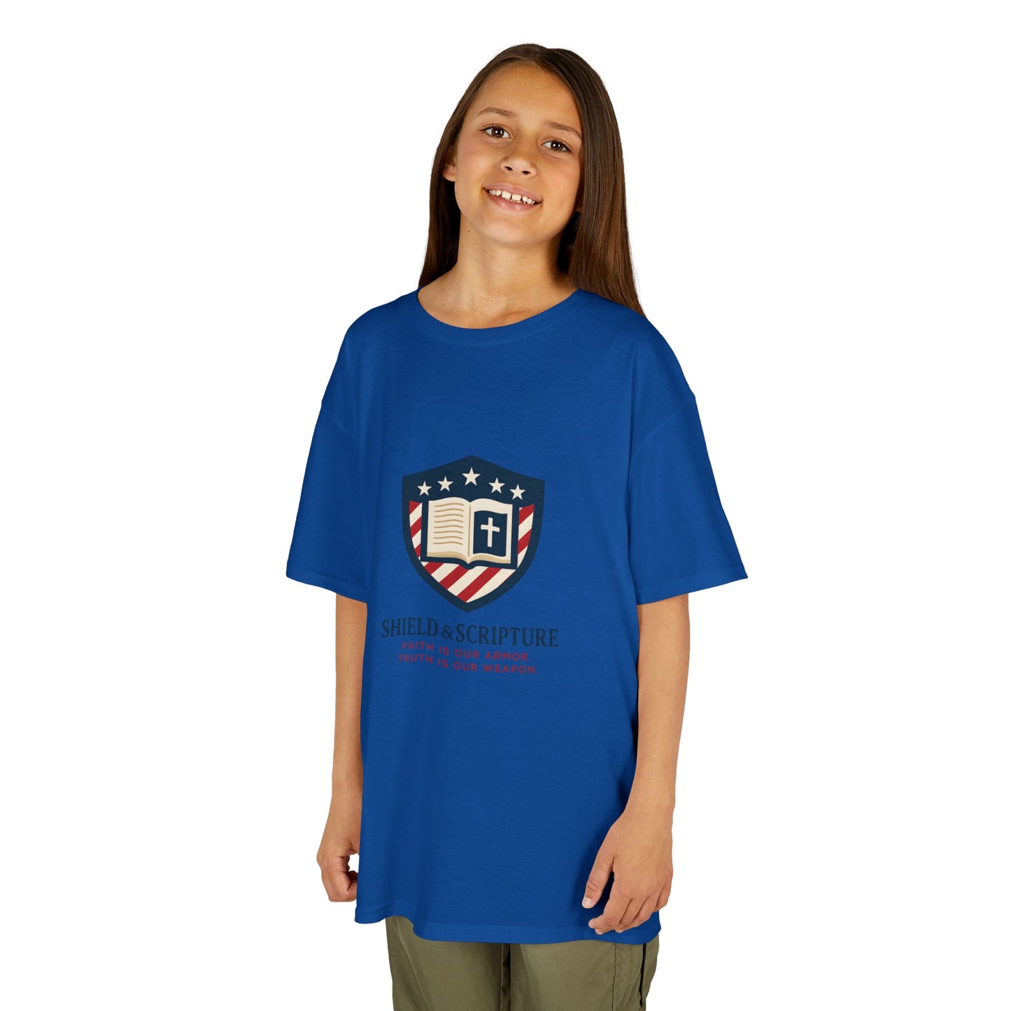 Shield & Scripture Kids Tee Daily Wear