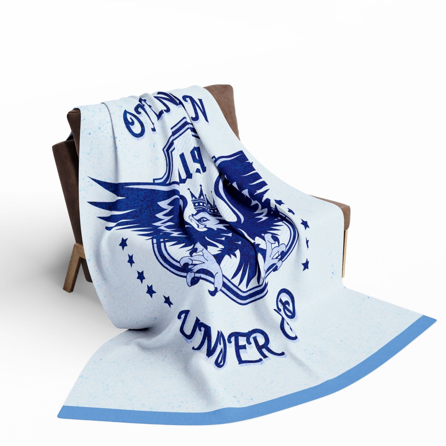 One Nation Under God USA Patriotic Fleece Blanket