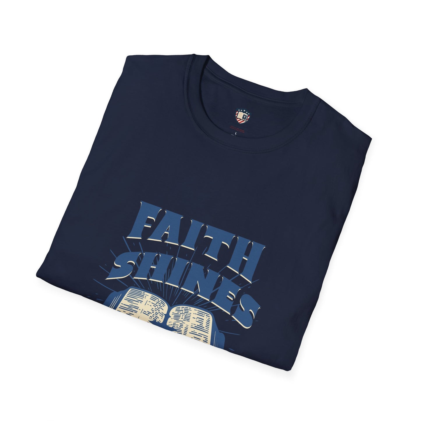 Faith Shines Unisex Soft style T-Shirt