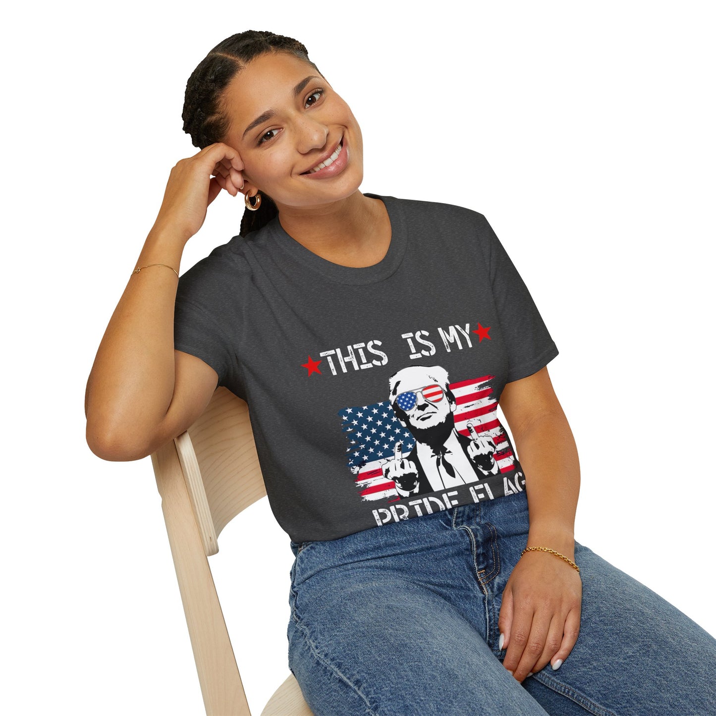 Trump This Is My Pride Flag Unisex T-Shirt