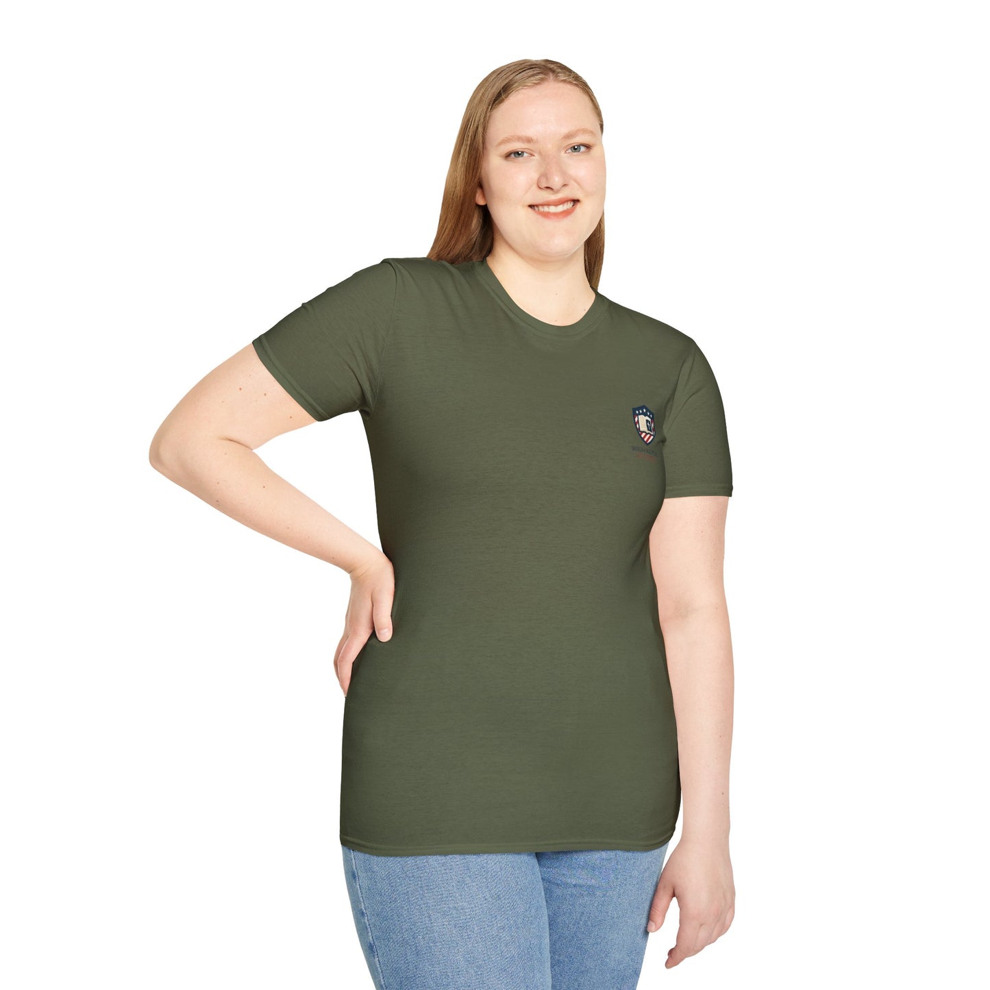 Lion of Judah USA Flag Unisex T-Shirt
