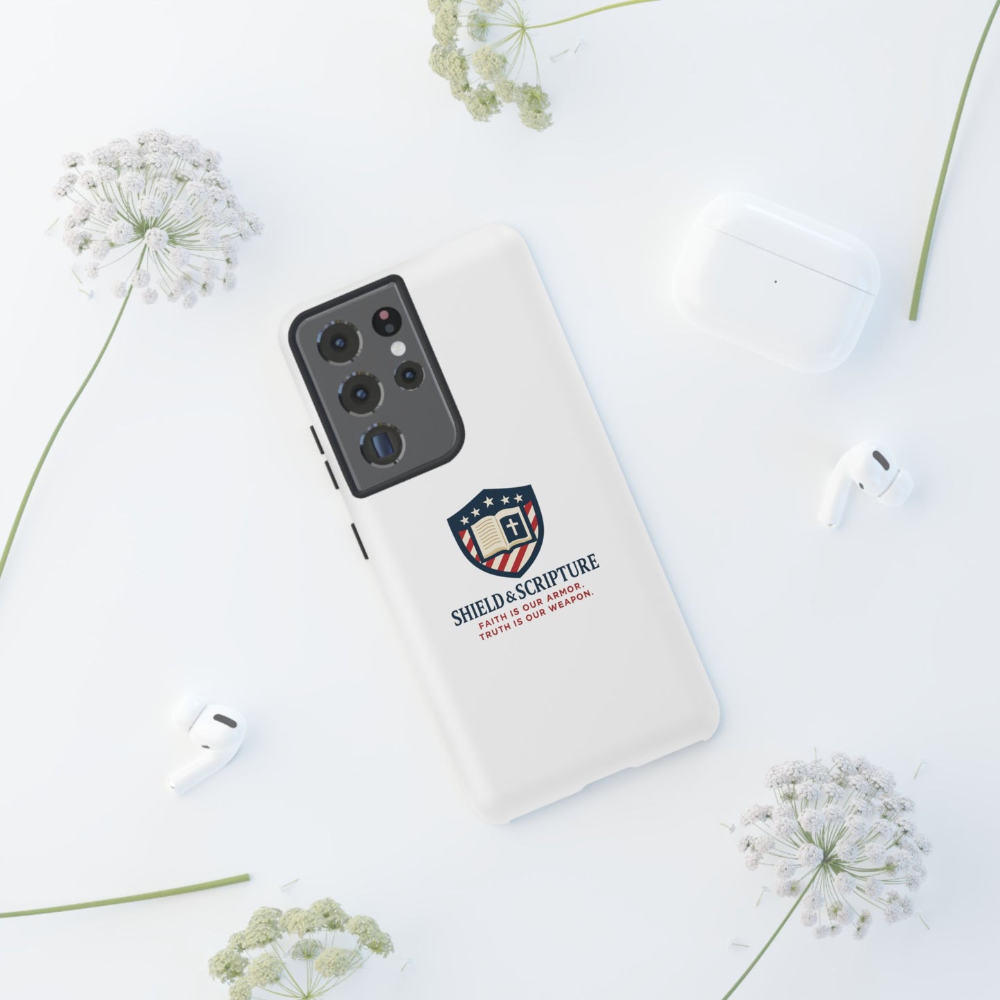 Shield & Scripture Phone Case