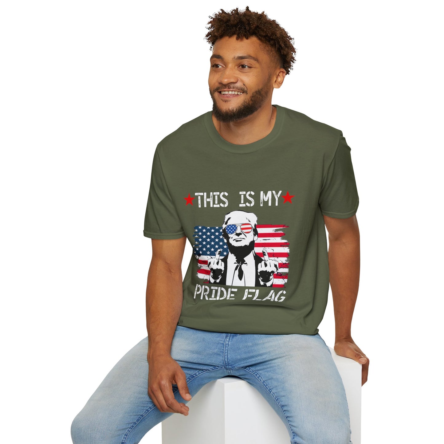 Trump This Is My Pride Flag Unisex T-Shirt
