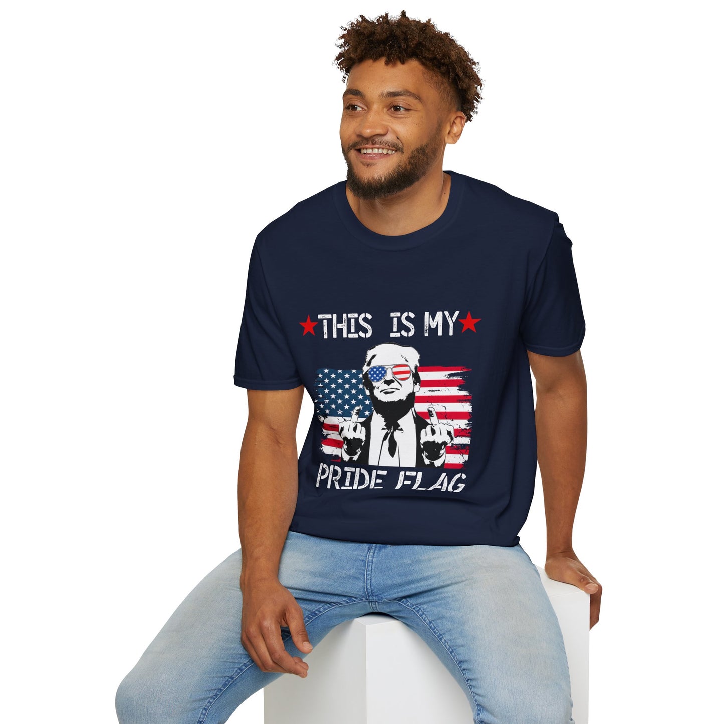 Trump This Is My Pride Flag Unisex T-Shirt