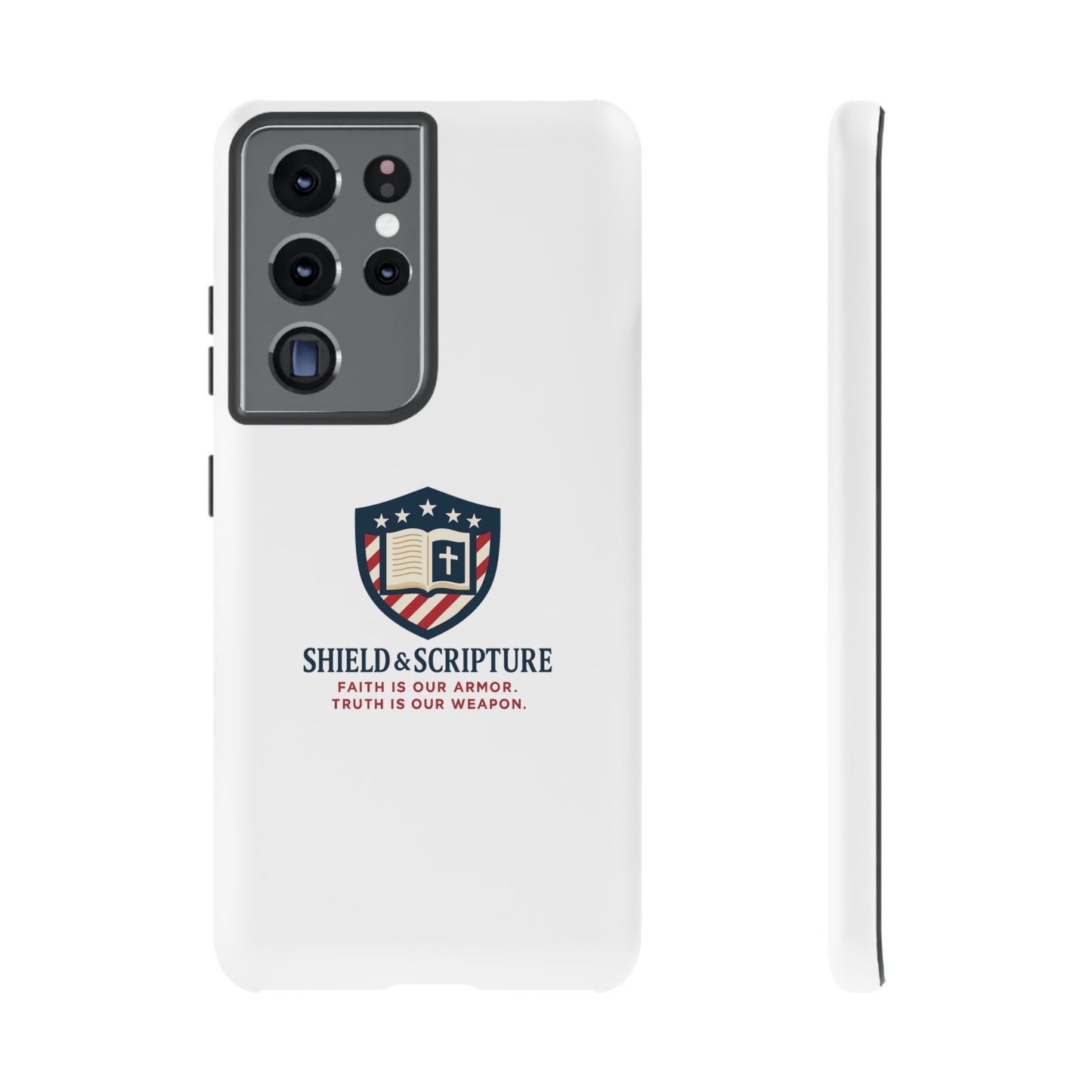 Shield & Scripture Phone Case