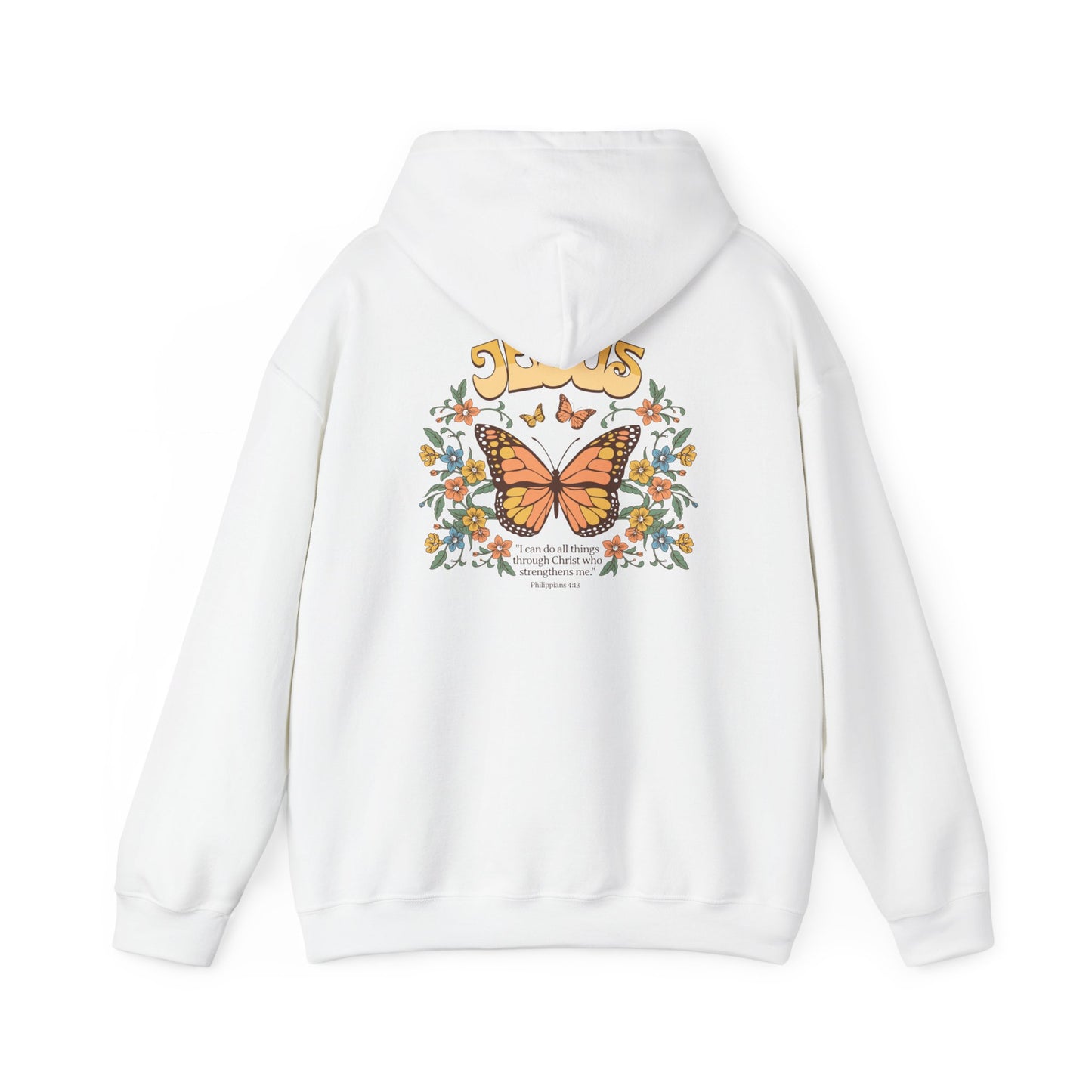 Butterfly JESUS Design Unisex Hoodie