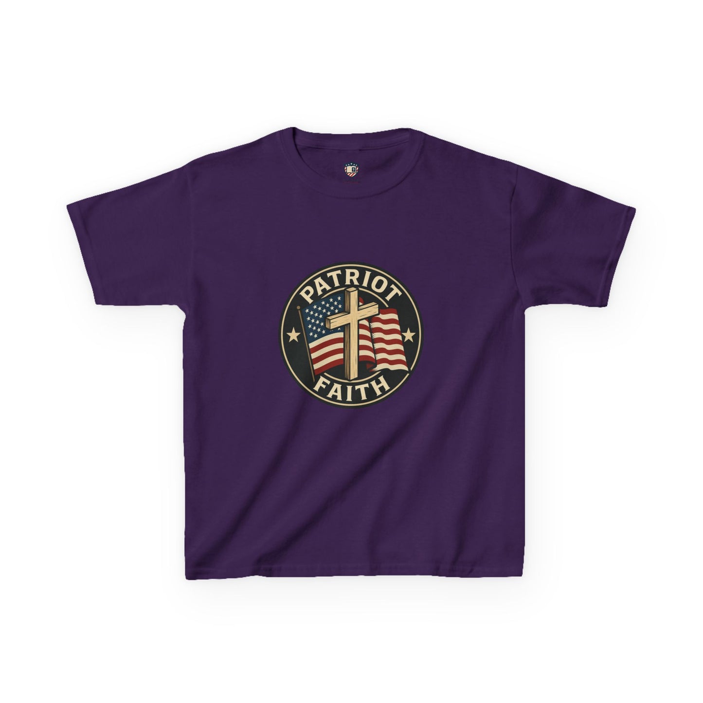 Patriotic Kids Tee - Faith & Freedom Everyday Wear