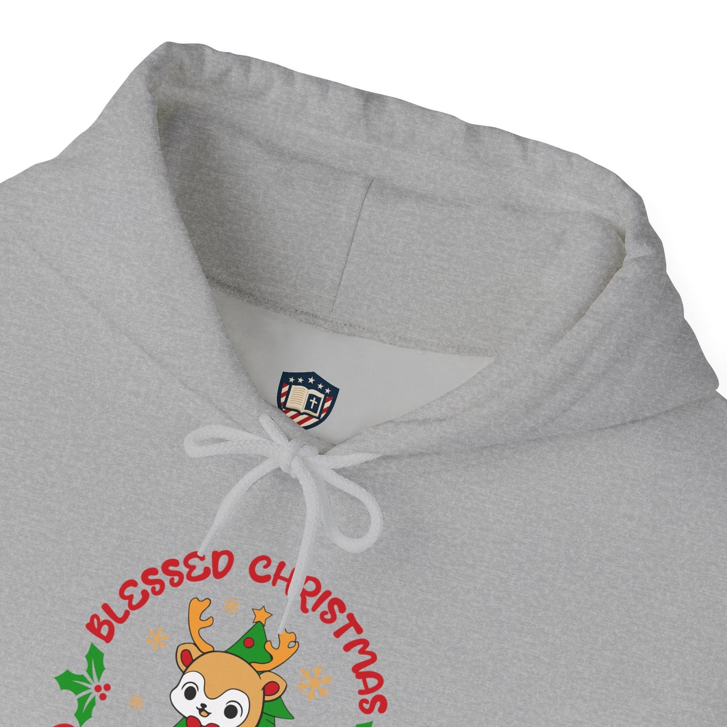 Blessed Christmas Proud Nation Design Unisex Hoodie