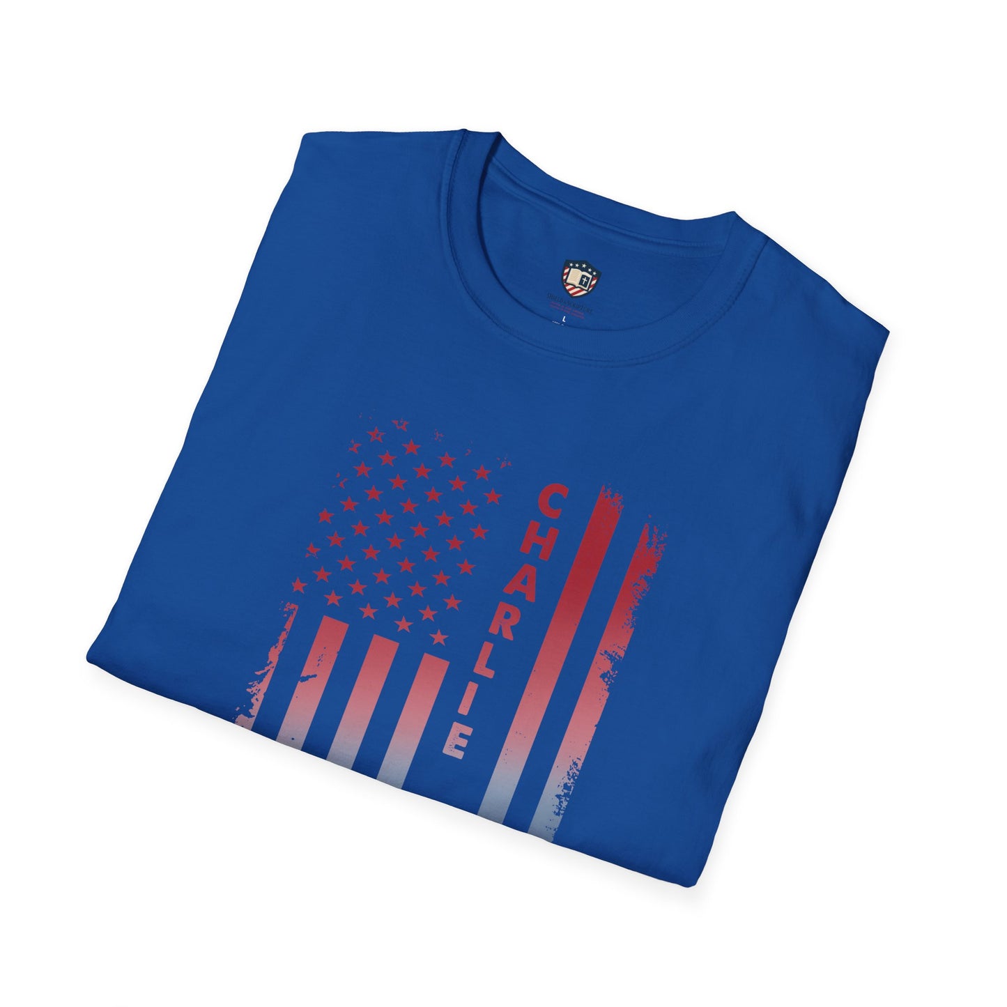 Charlie Kirk Patriot T-Shirt, Unisex Graphic Tee