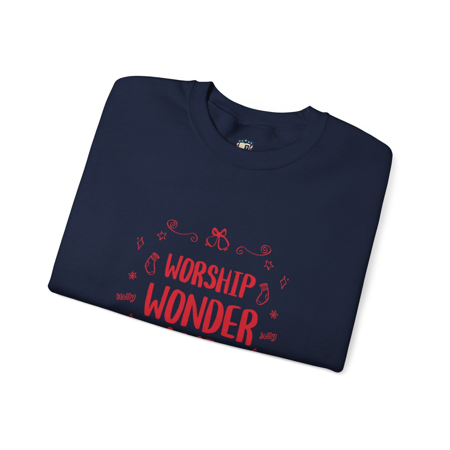 Worship Wonder Liberty Crewneck Unisex Sweatshirt