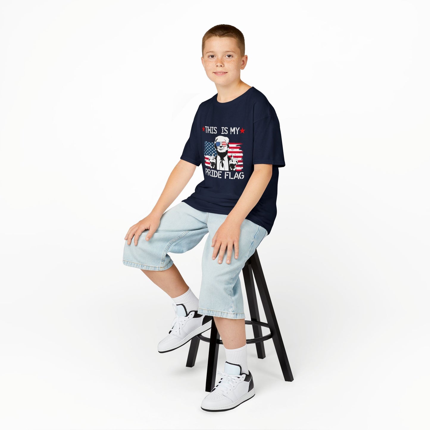 Trump This Is My Pride Flag Kid's T-Shirt