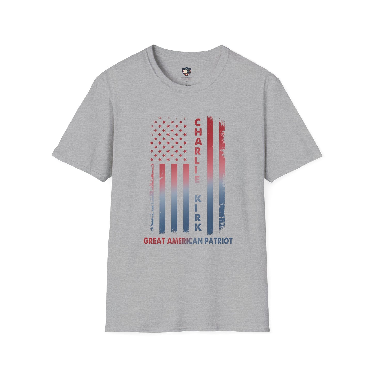 Charlie Kirk Patriot T-Shirt, Unisex Graphic Tee