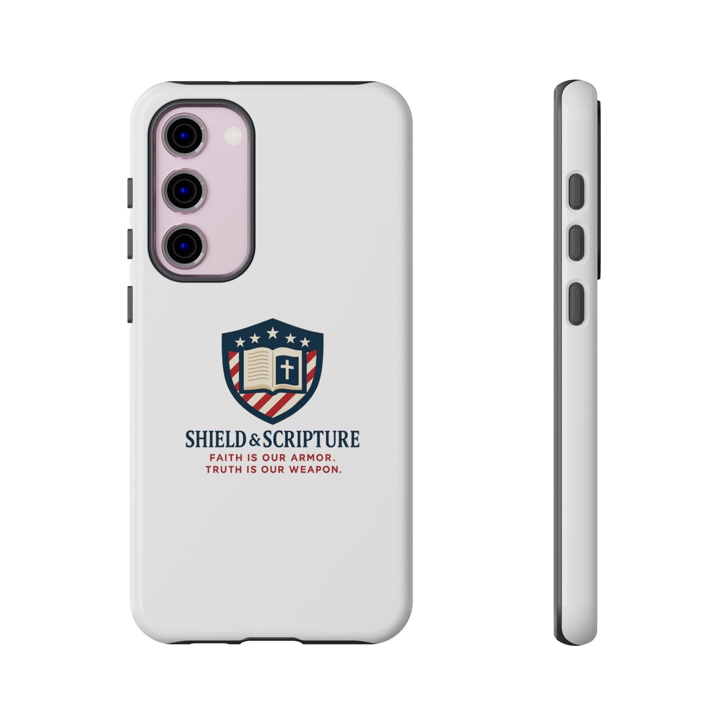 Shield & Scripture Phone Case