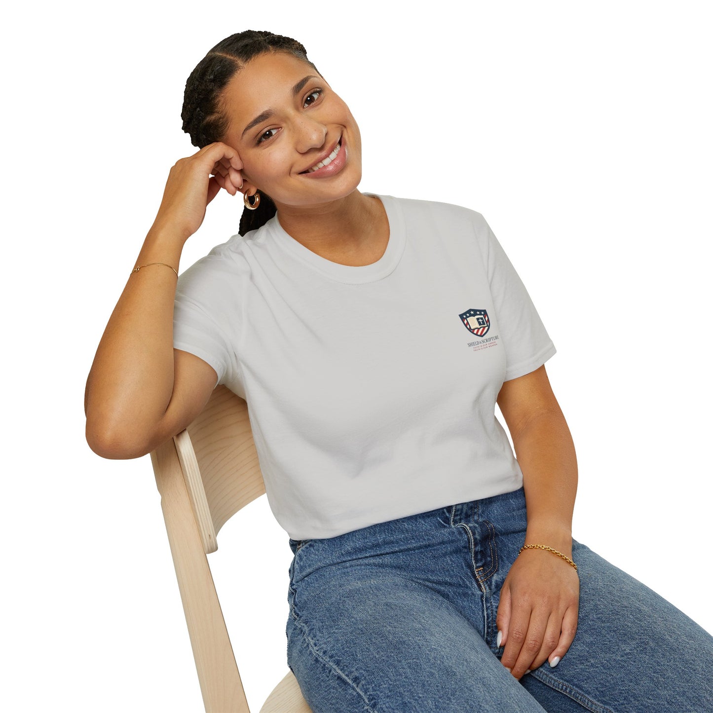Lion of Judah USA Flag Unisex T-Shirt