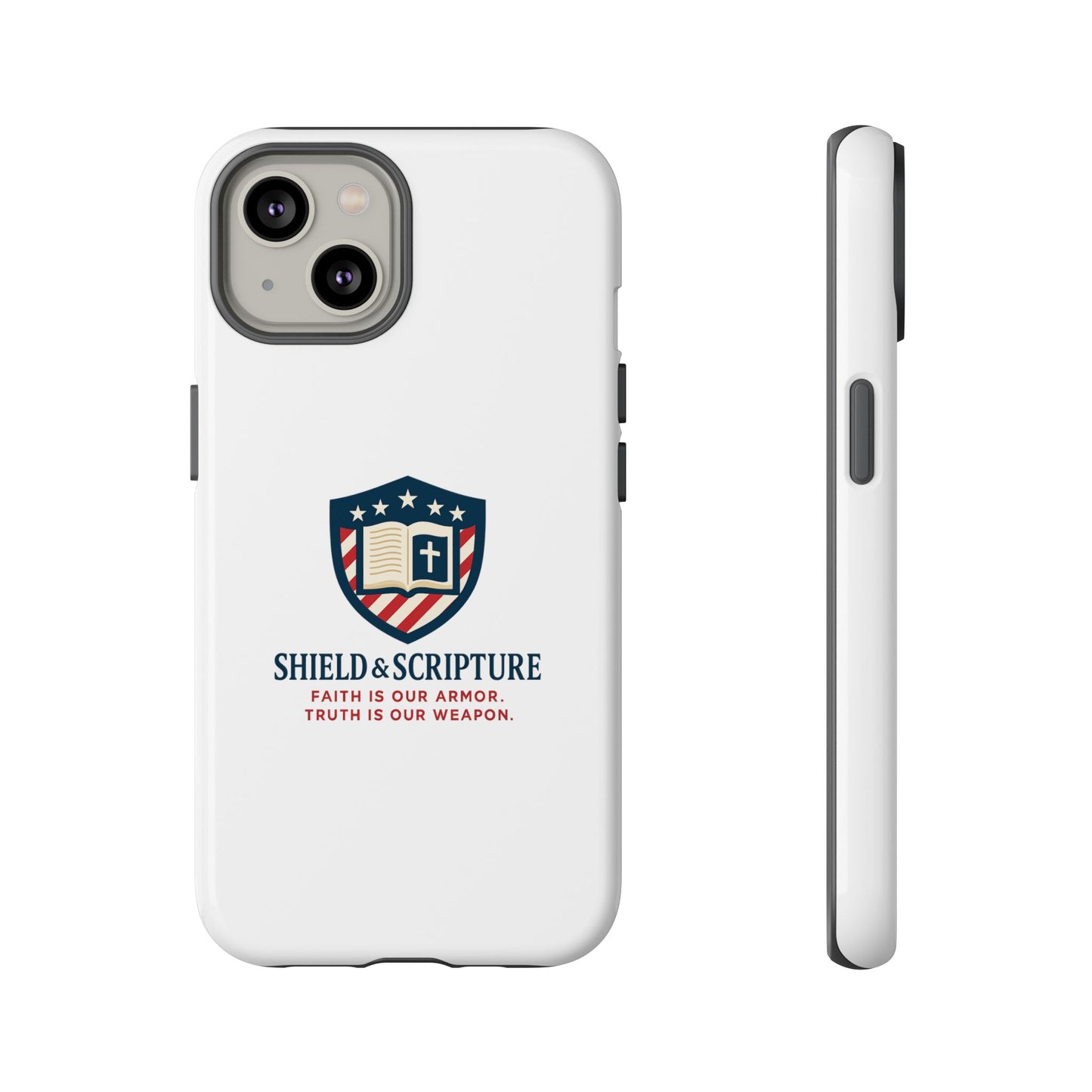 Shield & Scripture Phone Case