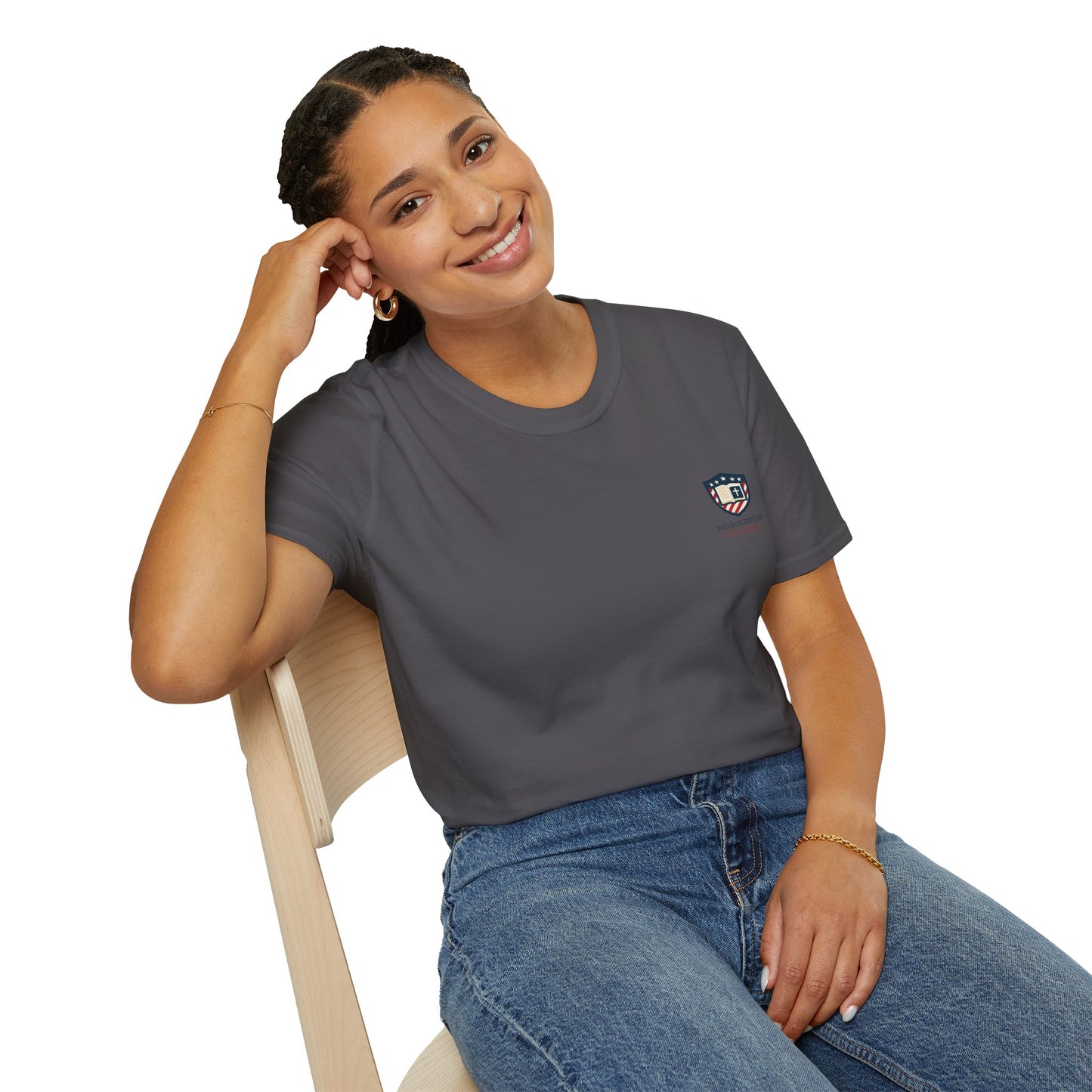 Lion of Judah USA Flag Unisex T-Shirt