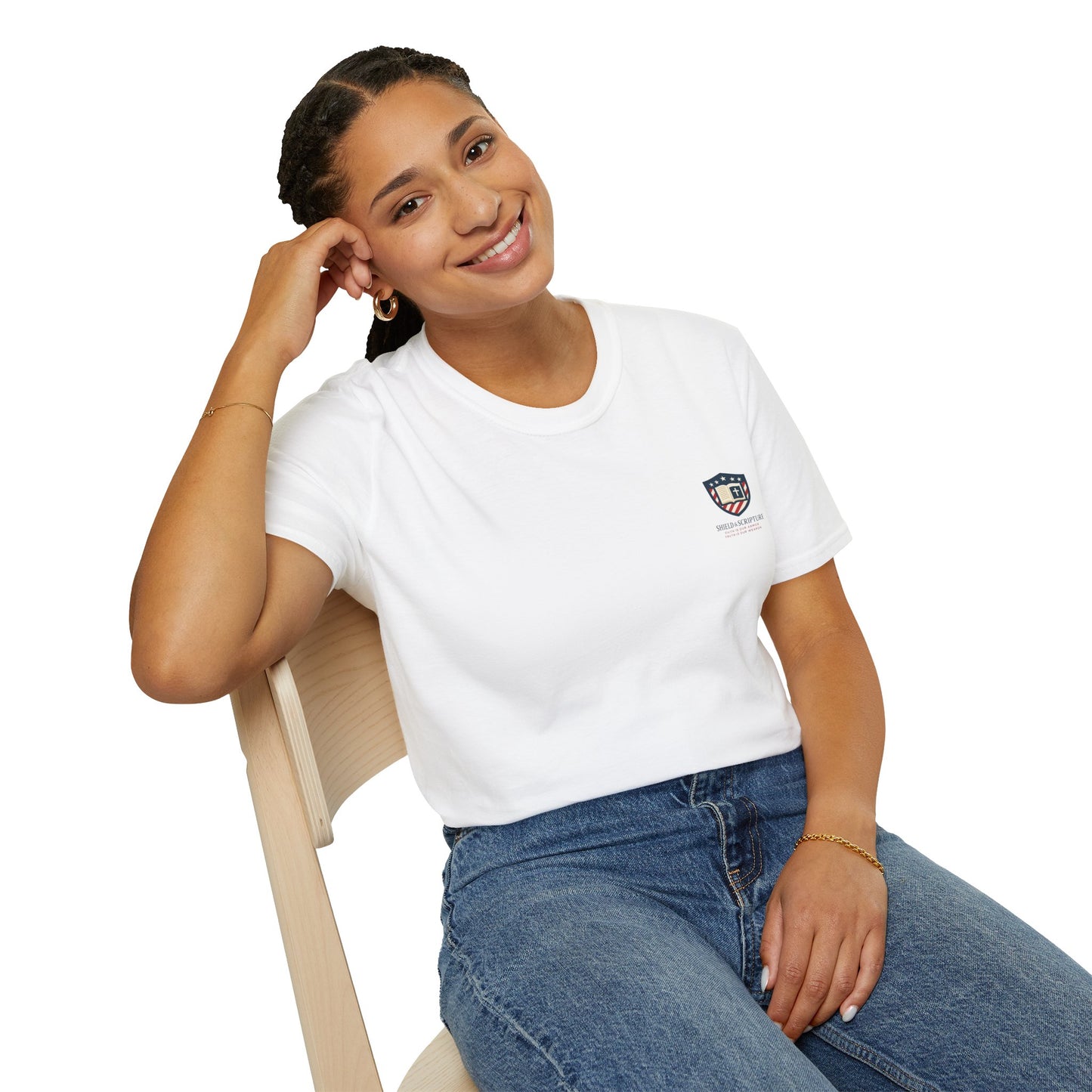 Lion of Judah USA Flag Unisex T-Shirt
