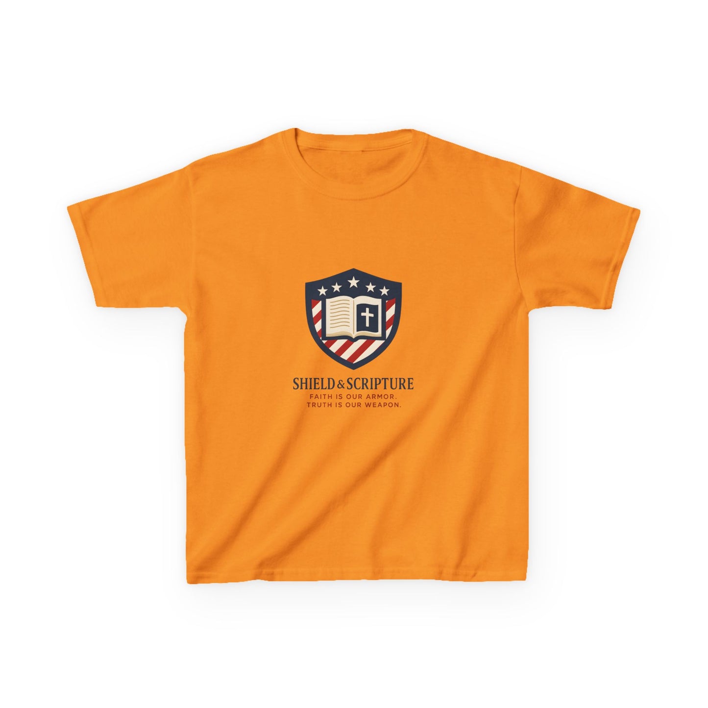 Shield & Scripture Kids Tee Daily Wear