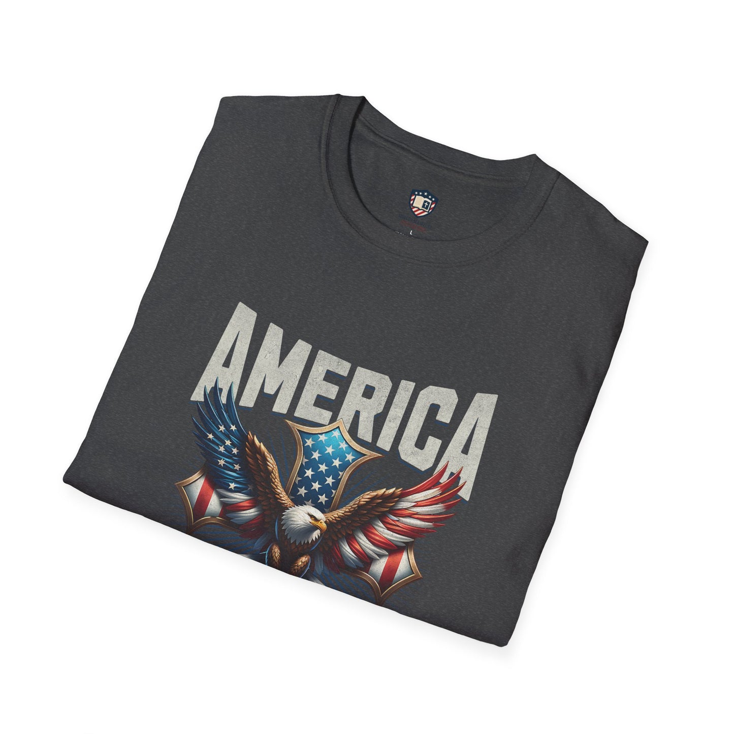 America Strong in Faith, Free in Spirit Unisex T-shirt