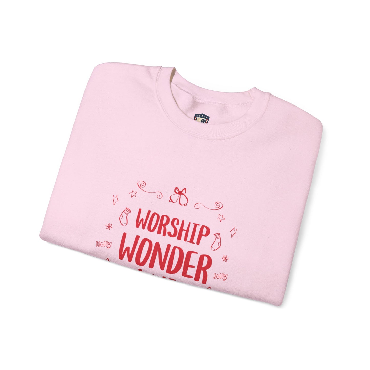 Worship Wonder Liberty Crewneck Unisex Sweatshirt