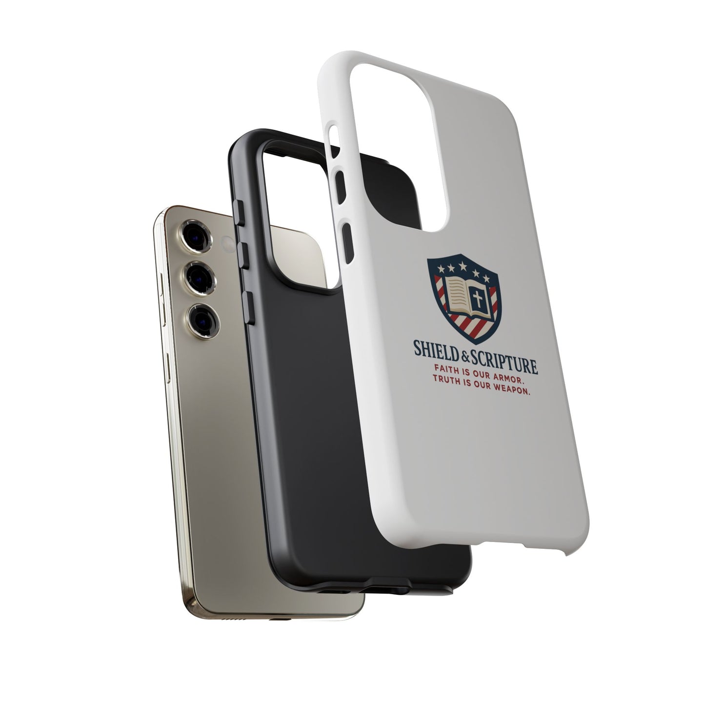 Shield & Scripture Phone Case