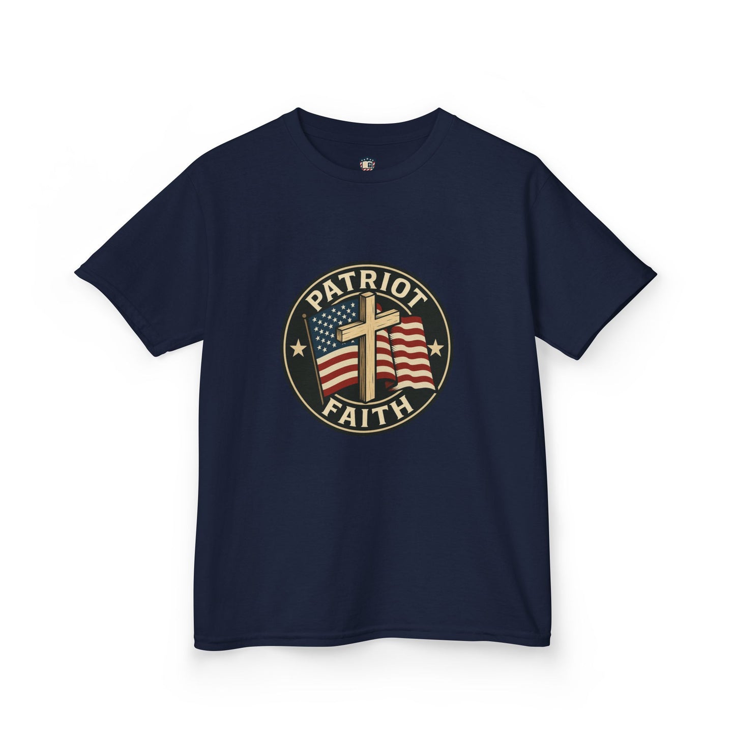 Patriotic Kids Tee - Faith & Freedom Everyday Wear