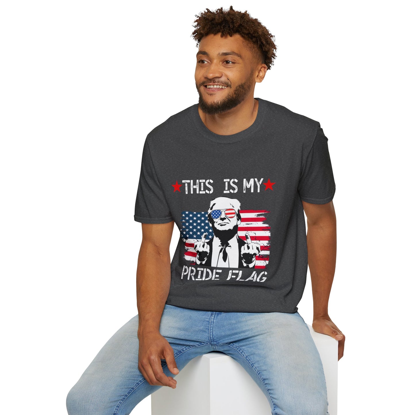 Trump This Is My Pride Flag Unisex T-Shirt