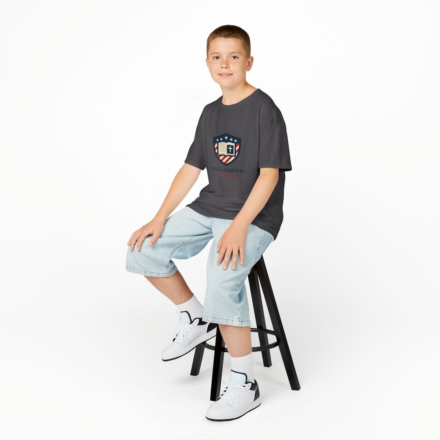 Shield & Scripture Kids Tee Daily Wear