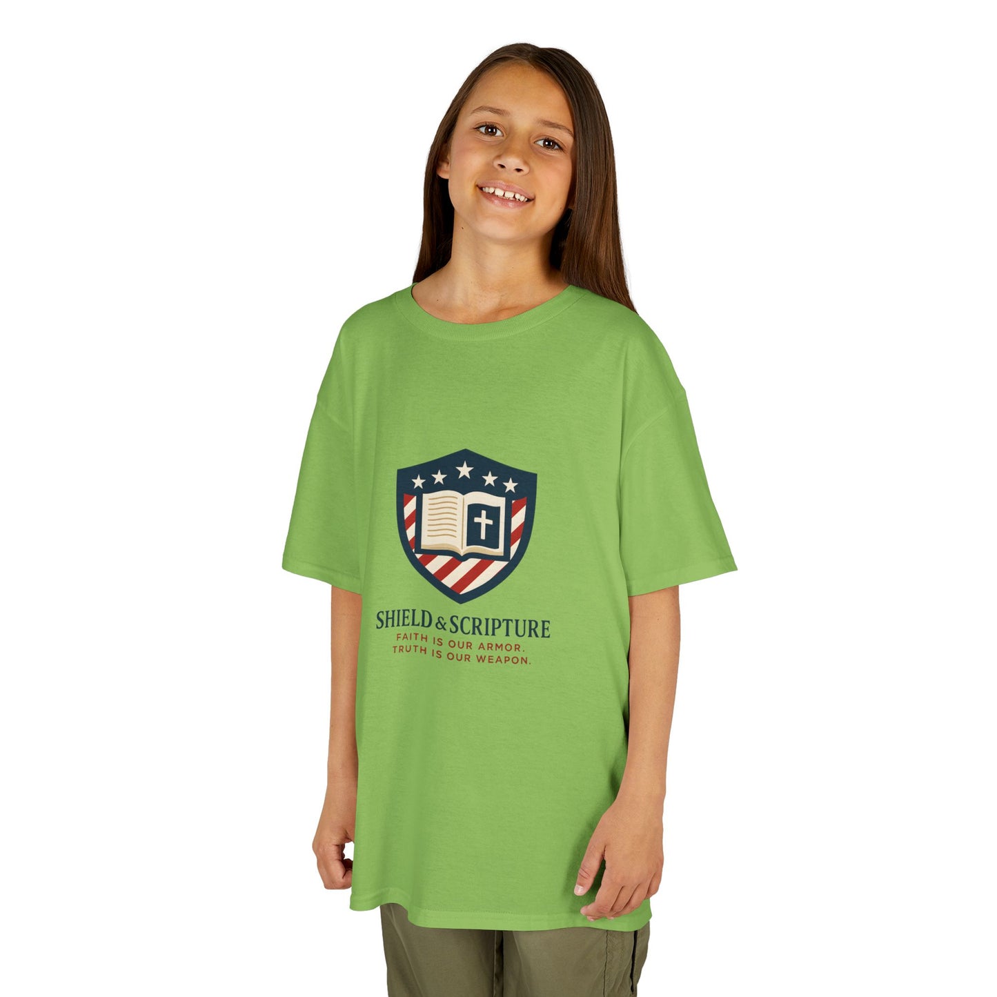 Shield & Scripture Kids Tee Daily Wear