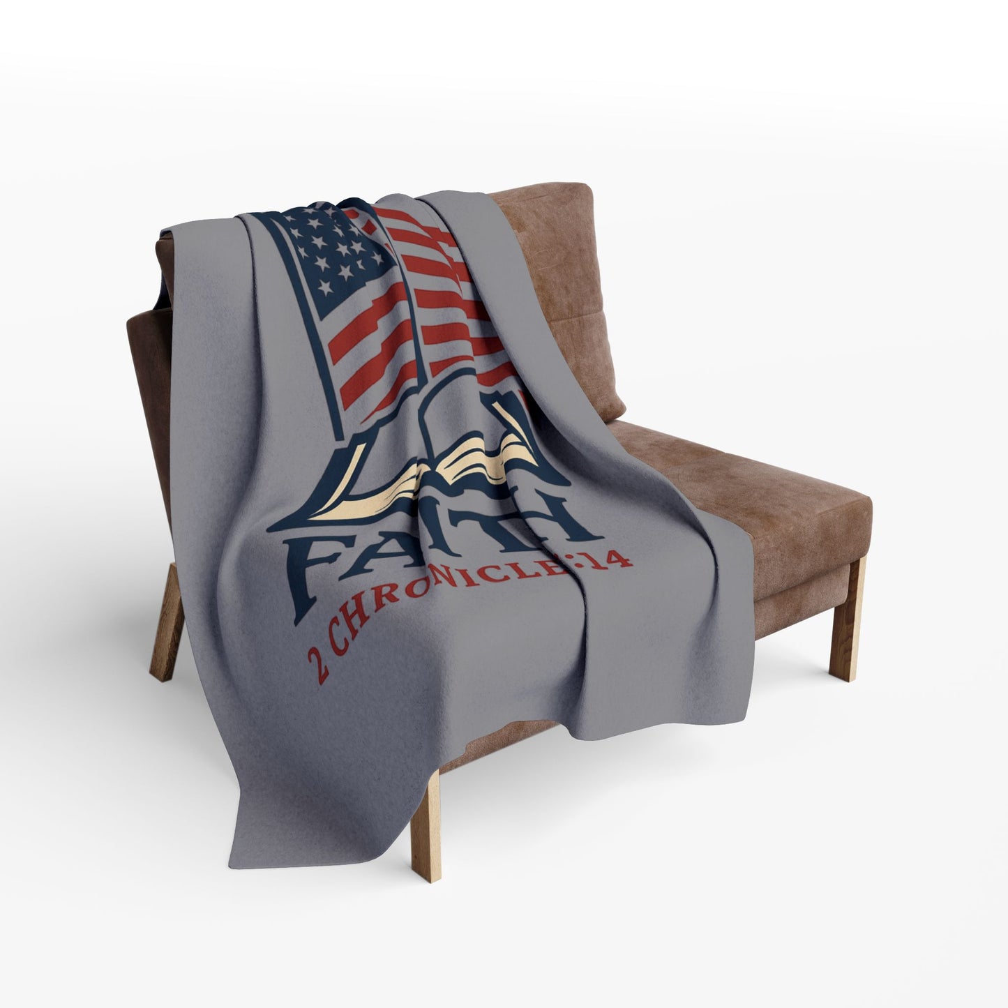 Faith Velveteen Plush Blanket