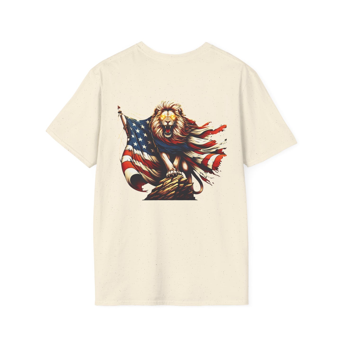 Lion of Judah USA Flag Unisex T-Shirt