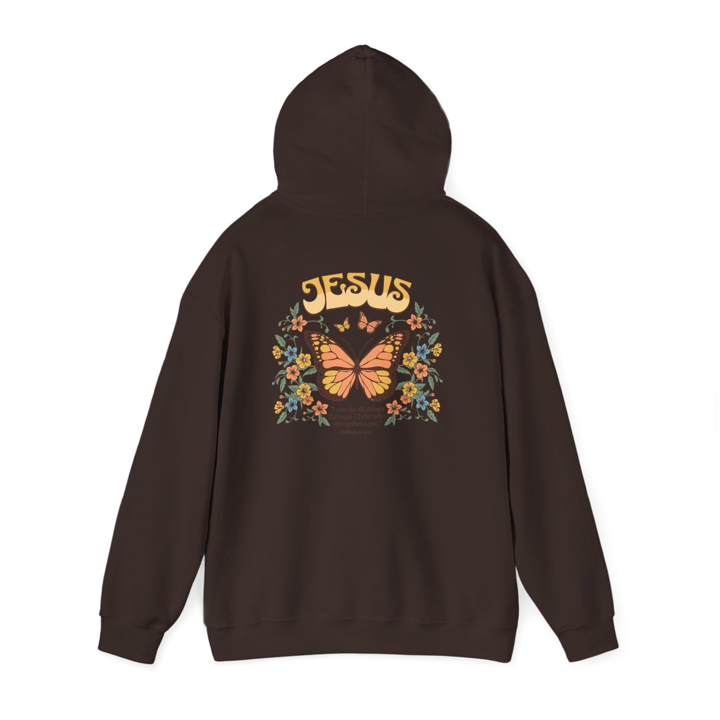Butterfly JESUS Design Unisex Hoodie