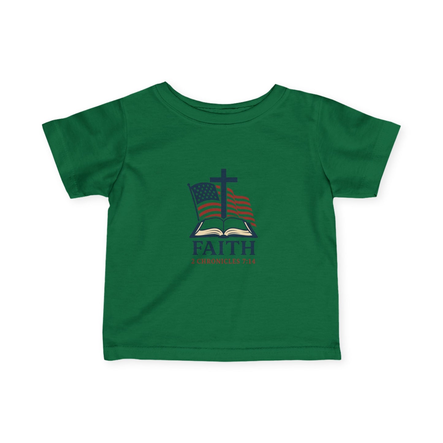 Faith-Themed 2 Chronicles 7:14 Infant Tee