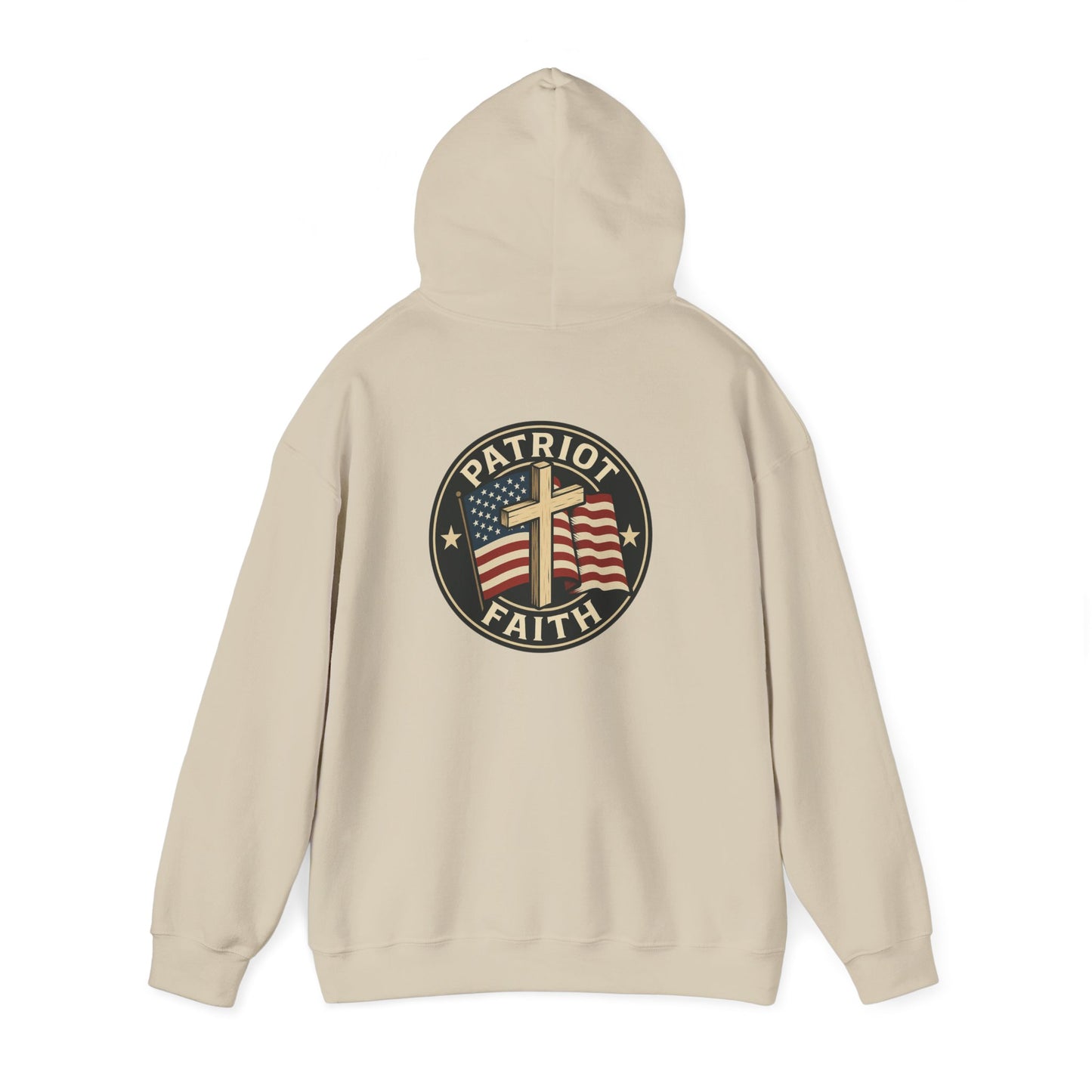Patriot and Faith Themed Unisex Hoodie
