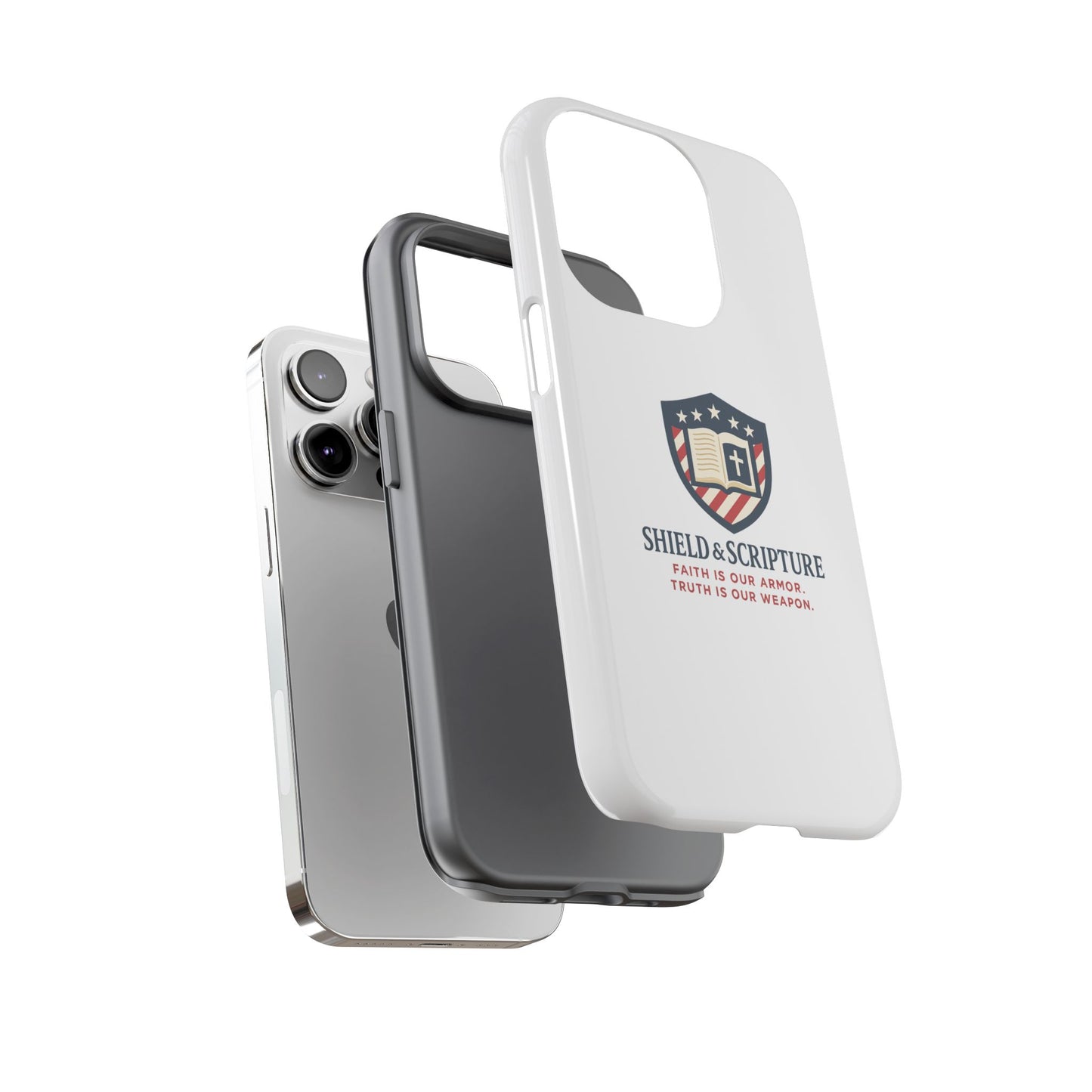 Shield & Scripture Phone Case