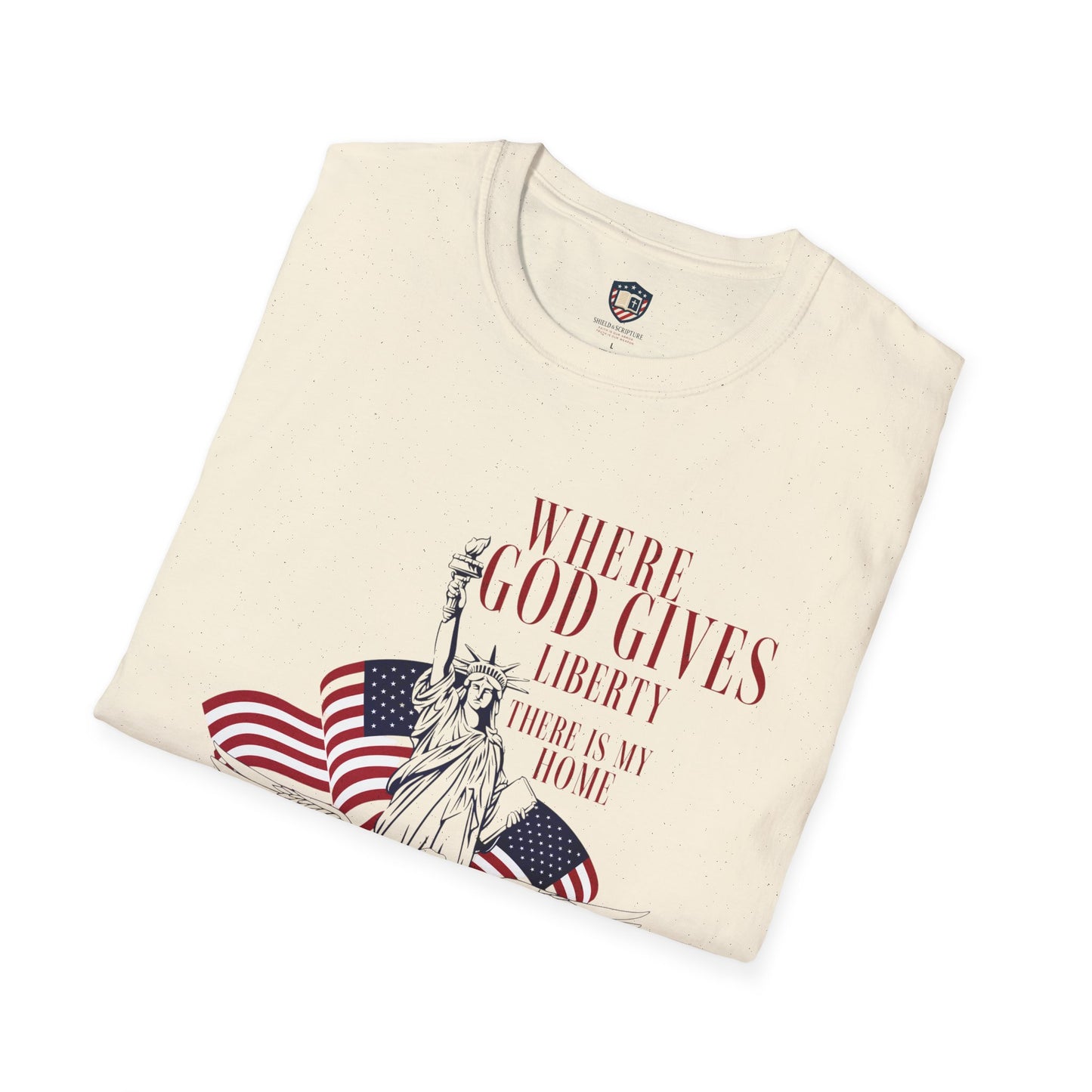 Liberty Graphic Tee - Unisex Soft style T-shirt