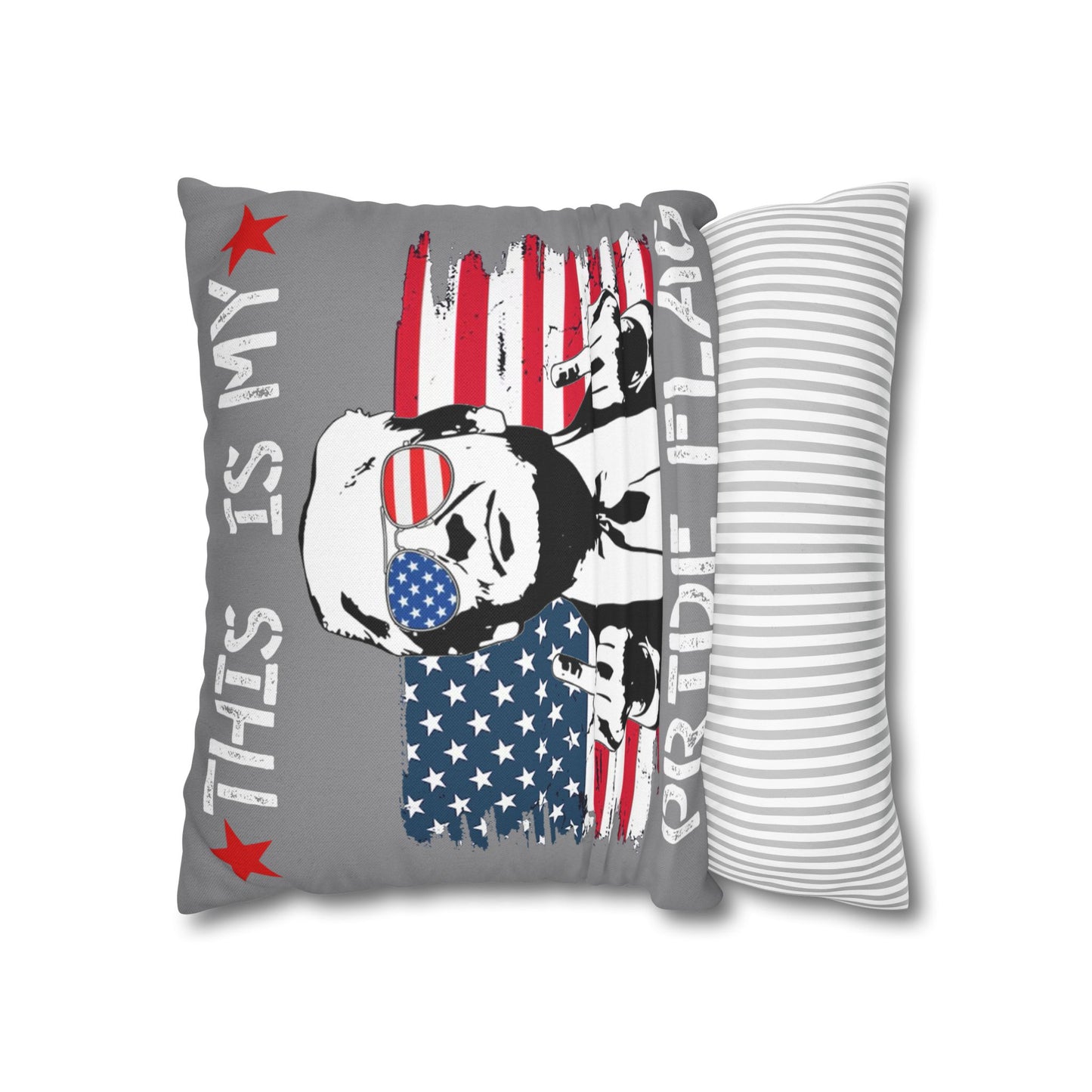 Trump Pillowcase USA Flag Design
