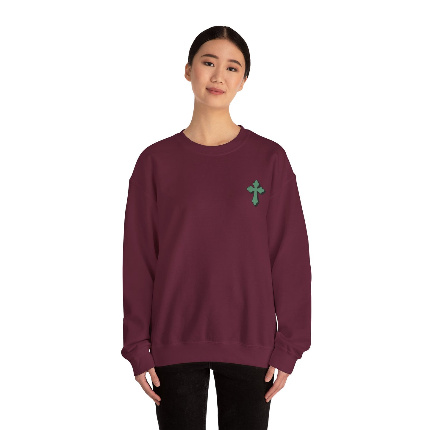Unbreakable Faith Themed Unisex Sweatshirt