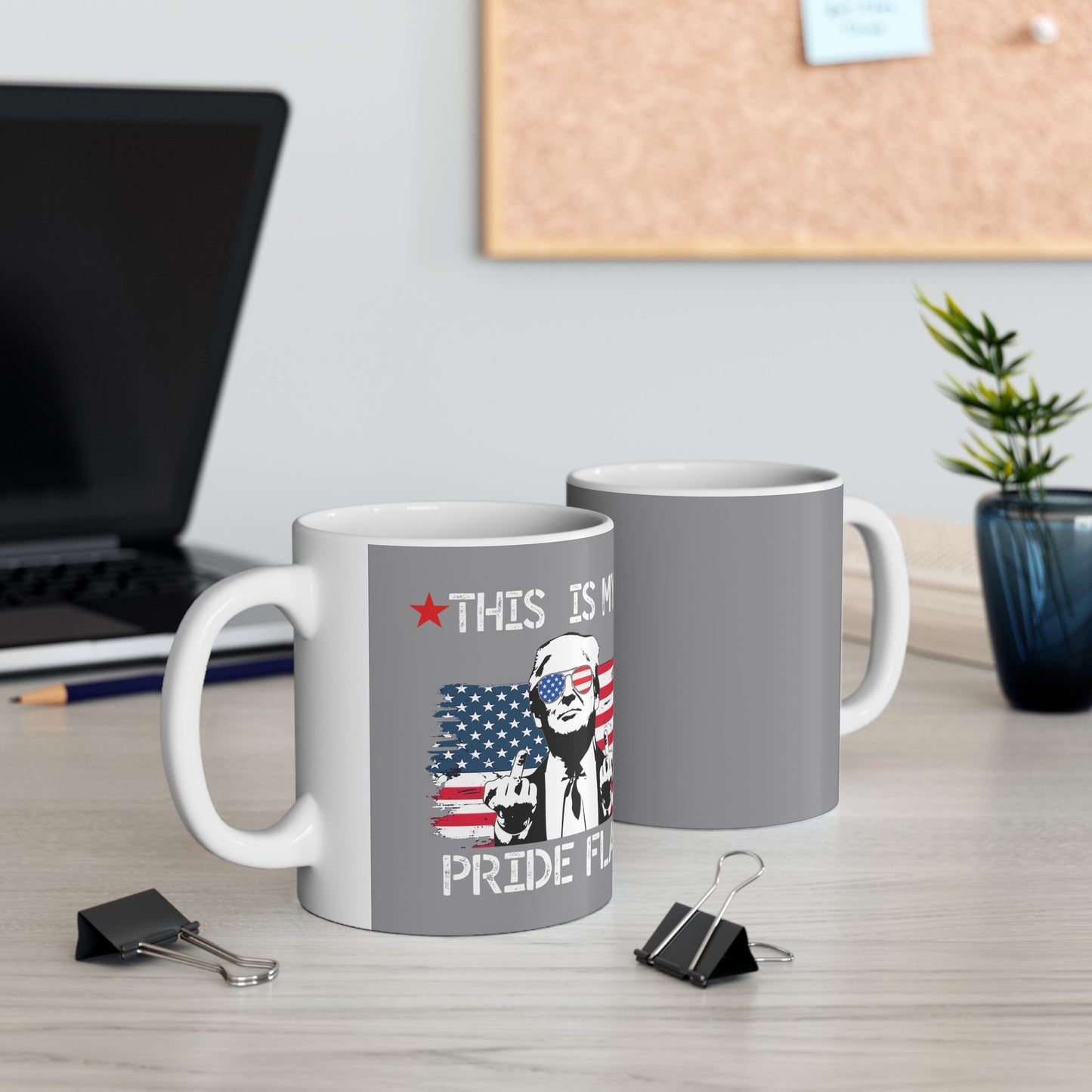 Trump This is My Pride Flag Coffee Mug