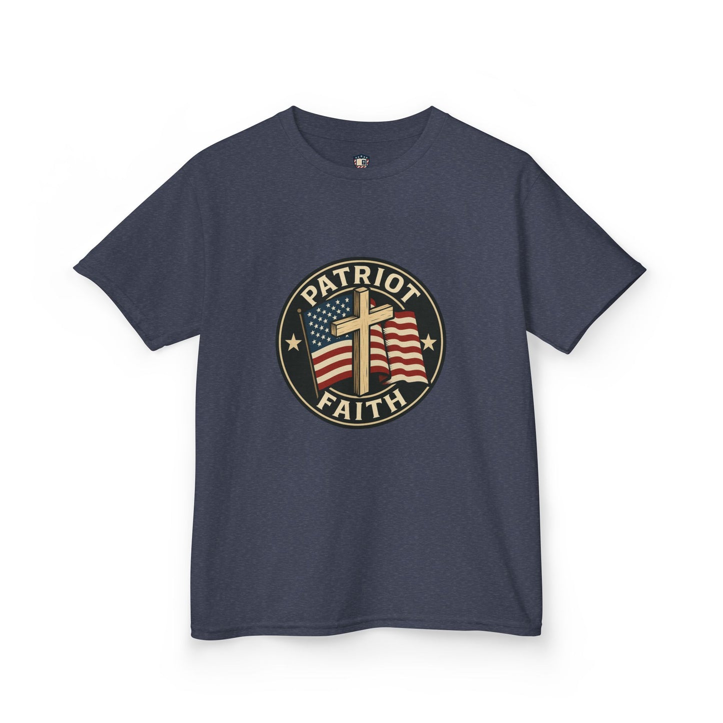 Patriotic Kids Tee - Faith & Freedom Everyday Wear