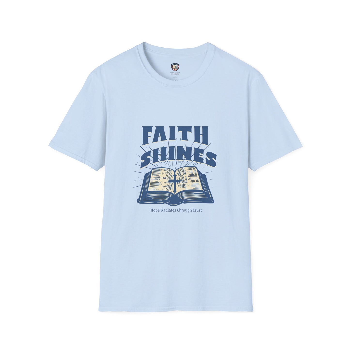 Faith Shines Unisex Soft style T-Shirt