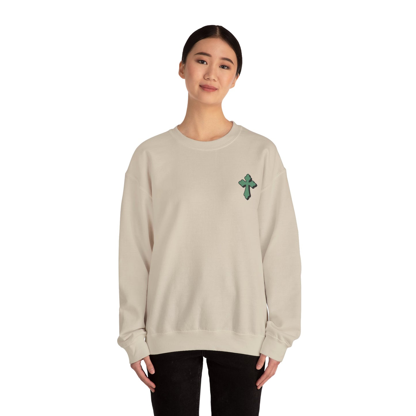 Unbreakable Faith Themed Unisex Sweatshirt
