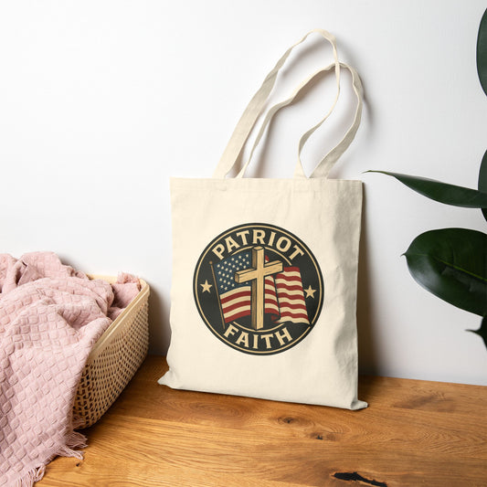 Patriot Faith Tote Bag