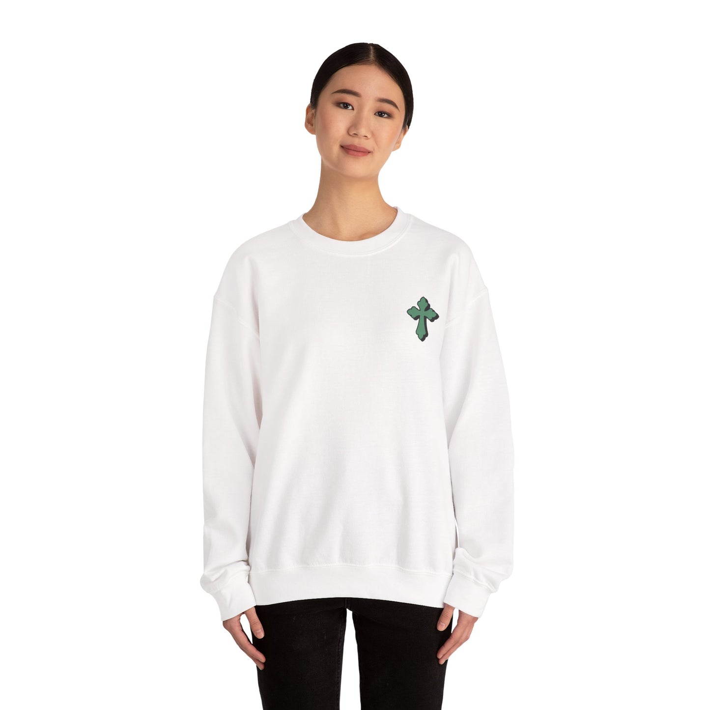 Unbreakable Faith Themed Unisex Sweatshirt