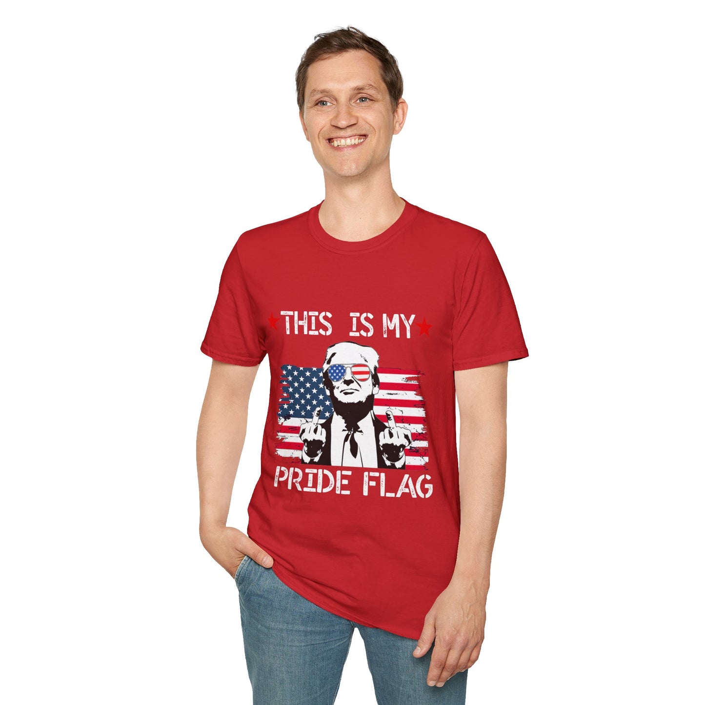 Trump This Is My Pride Flag Unisex T-Shirt