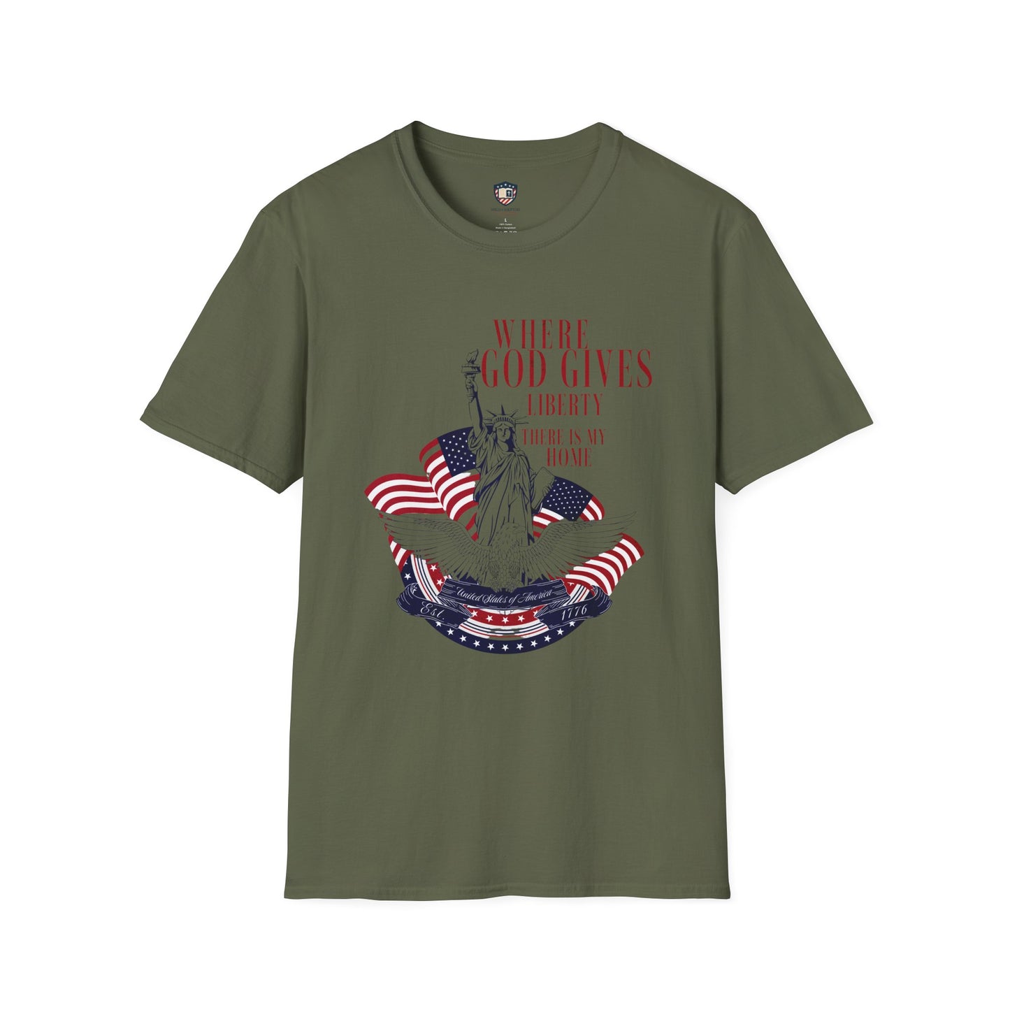 Liberty Graphic Tee - Unisex Soft style T-shirt