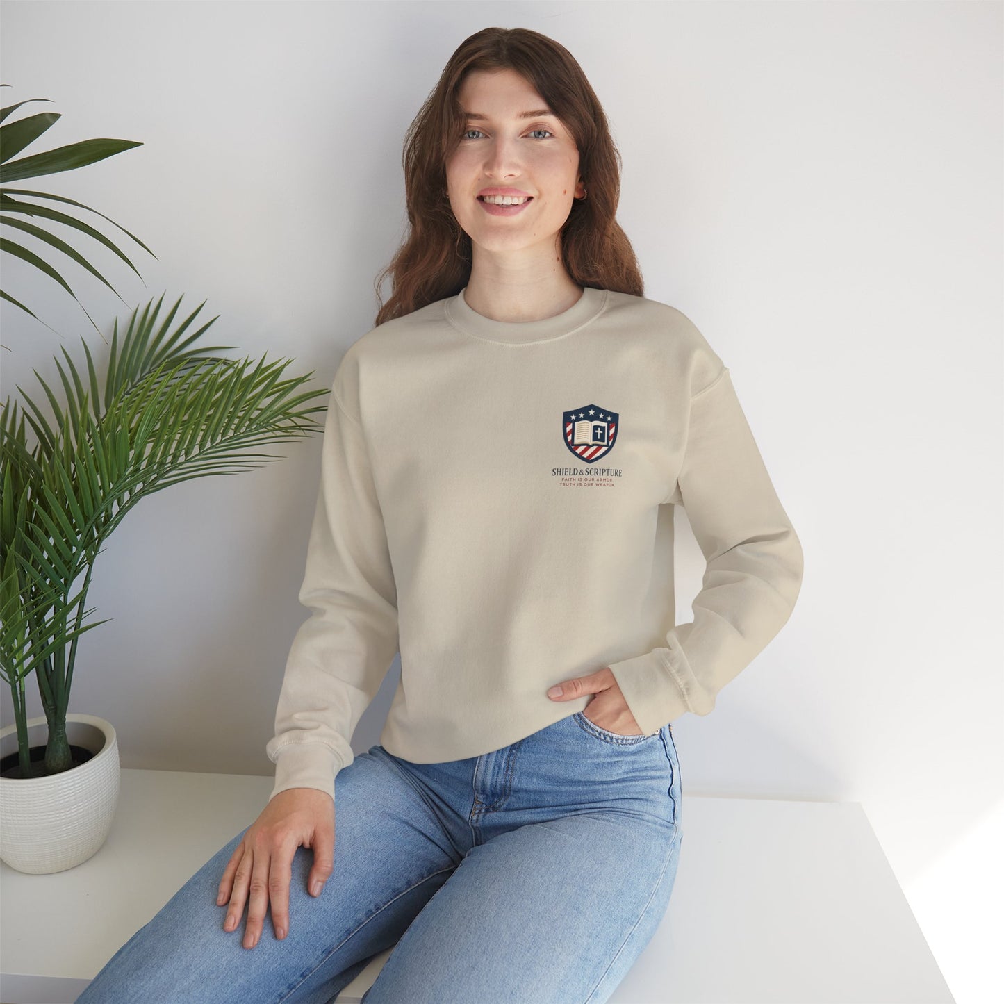 Shield & Scripture Unisex Sweatshirt